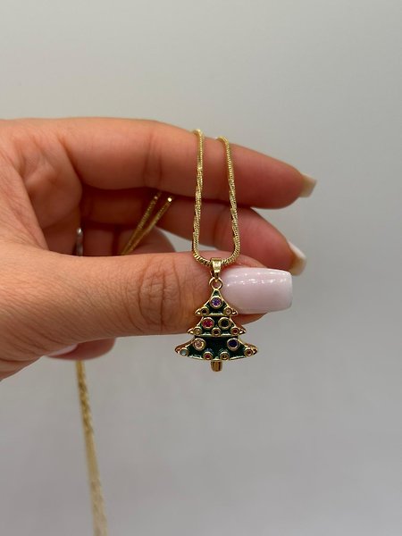 Xuping 14K Altın Kaplama Kolye