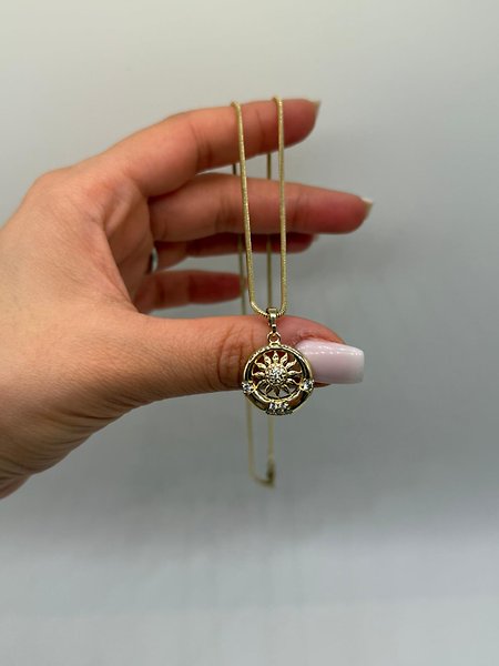 Xuping 14K Altın Kaplama Kolye