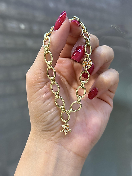 14 K PRİNÇ BİLEKLİK