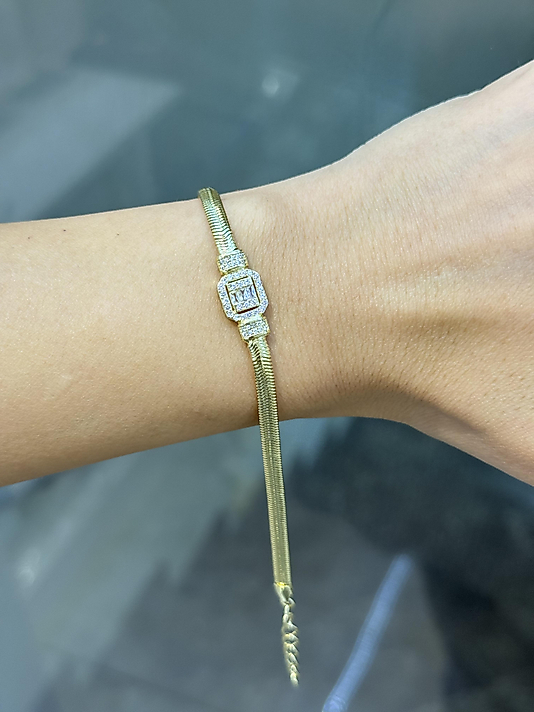 14 K PRİNÇ BİLEKLİK