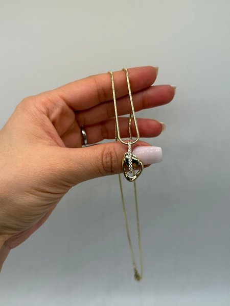 Xuping 14K Altın Kaplama Kolye