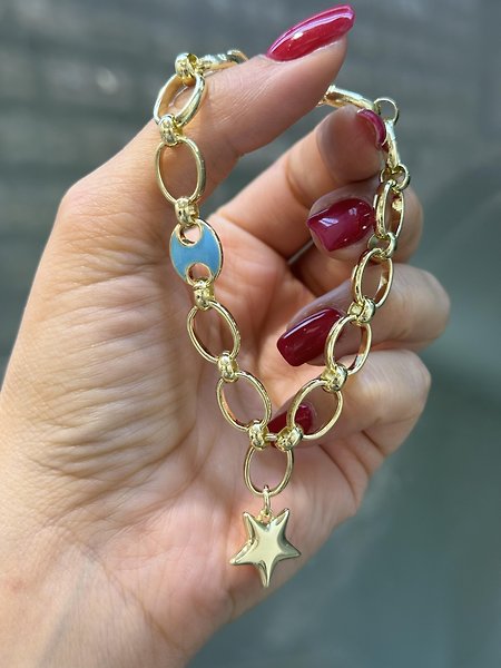 14 K PRİNÇ BİLEKLİK