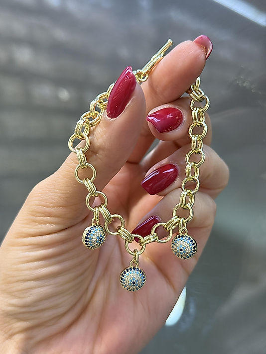 14 K PRİNÇ BİLEKLİK