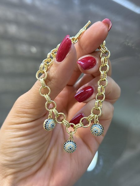 14 K PRİNÇ BİLEKLİK