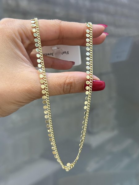 14 K PRİNÇ KOLYE