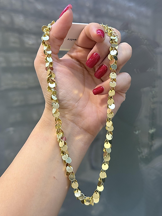 14 K PRİNÇ KOLYE